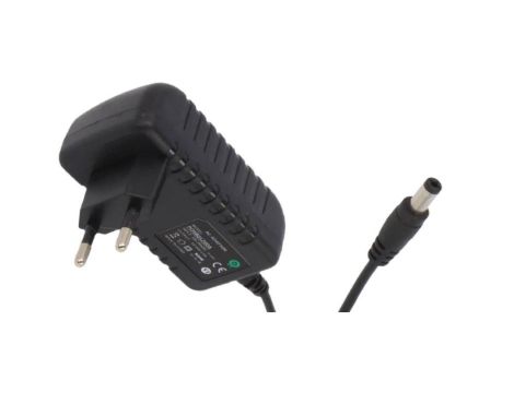 Zasilacz adapter czarny 12W 6V 2A z wtykiem DC - 2.1x5.5 POSB06200A