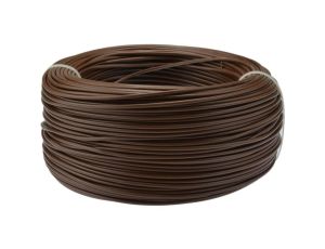 Przewód instalacyjny H07V-K / LgY 1,5 750V brązowy linka giętka Elektrokabel 25m