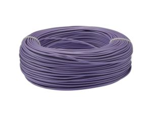 Przewód instalacyjny H07V-K / LgY 1,5 750V fioletowy linka giętka Elektrokabel 25m