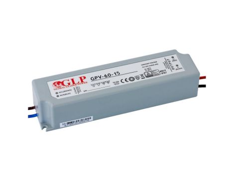 GPV-60-15 Zasilacz impulsowy do LED 60W 15V/4A IP67 hermetyczny