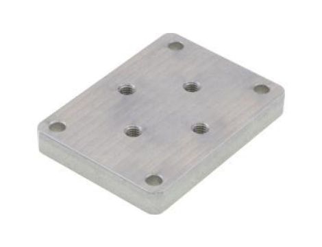 AO000637 Akcesoria optyczne, płyta adaptera, 45x62x8mm, wykonany z aluminium