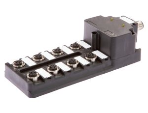 VL610308 Moduł logiczny, 42x172x60mm, AND/OR, 8-stykowy, 10-30V DC, 4-stykowe gniazdo M12 po stronie czujnika