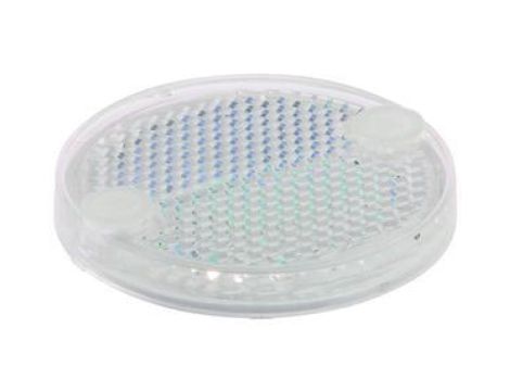 AO98C857 Akcesoria Optyczne, odbłyśnik, Ø64mm 7,8 wysokości, otwór na śrubę, 2xØ6,5mm