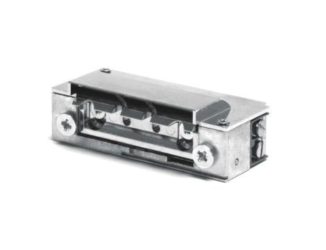 Elektrozaczep Hartte XS12UP-C wąski z pamięcią i wyślizgiem 12V AC/DC