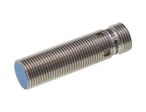 IB12012C Czujnik indukcyjny, M12x1, podtynkowy, złącze wtykowe M12, wykonany z mosiądzu niklowanego