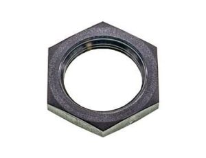 AO000663 Akcesoria optyczne, nakrętka sześciokątna, M18x1, Ø24 mm, wykonany z tworzywa sztucznego (ABS)