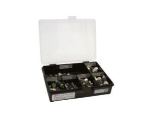 AV000112 Akcesoria, zestaw adapterów, prosty - prosty, wykonany z tworzywa sztucznego