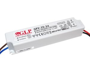 GPV-35-36 Zasilacz impulsowy do LED 35W 36V/1A, IP67 hermetyczny