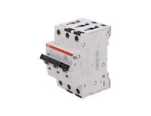 S303P-B6 Wyłącznik nadprądowy 415VAC Iznam: 6A Bieguny: 3 na szynę DIN