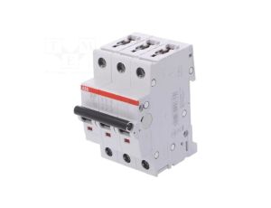 SZ203-B10 Wyłącznik nadprądowy 400VAC Iznam: 10A Bieguny: 3 na szynę DIN