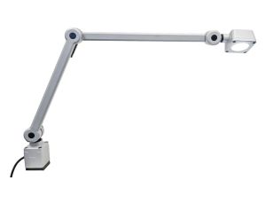 EA804140 Lampa przegubowa LED, 800x80mm, światło białe, 9W, 7000lx, 5000K, 230V AC, wtyczka SCHUKO, prosta 3-pinowa 3m, IP65