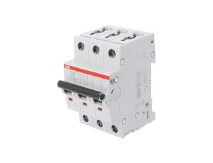 SZ203-C25 Wyłącznik nadprądowy 400VAC Iznam: 25A Bieguny: 3 na szynę DIN