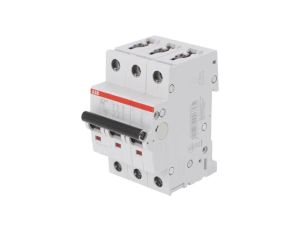 SZ203-B6 Wyłącznik nadprądowy 400VAC Iznam: 6A Bieguny: 3 na szynę DIN