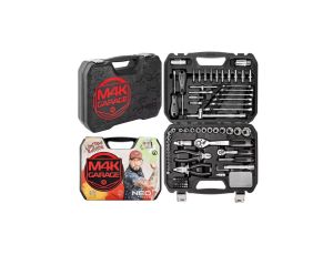 Walizkowy zestaw narzędzi warsztatowych 90 elementów M4K GARAGE NEO