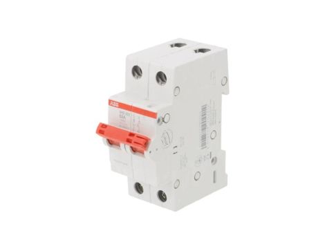 SHD202/63 Rozłącznik izolacyjny Bieguny: 2 na szynę DIN 63A 415VAC