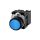 Przycisk 22 mm, round, plastic, blue, flat, momentary contact type, with holder 1 NO, screw terminal 3SU1100-0AB50-1BA0
