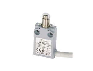 Wyłącznik krańcowy 1R 1Z migowy popychacz metalowy z rolką stalową równoległą Ø12 PEM1G12Z A37-A83Z