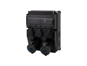 Rozdzielnica CAJA 12M SCENIC - gniazda proste 2x16A 3p, 3x230V /12 modułów/
