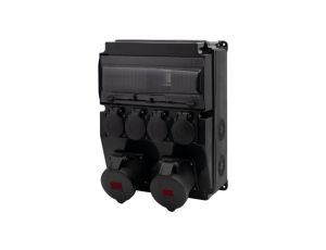 Rozdzielnica CAJA 12M SCENIC - gniazda proste 2x32A 5p, 4x230V /12 modułów/