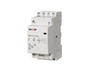 Stycznik modułowy cewka 25A 230V AC 2xNO TH35 ADELID