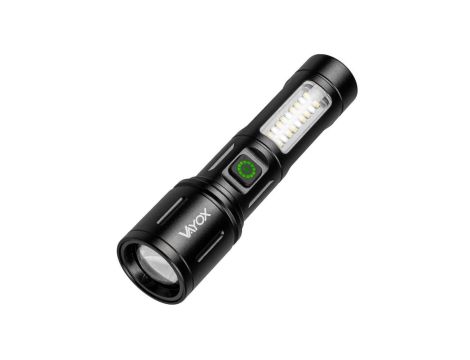 Latarka akumulatorowa taktyczna 260lm 5W LED + SMD VA0181 VAYOX