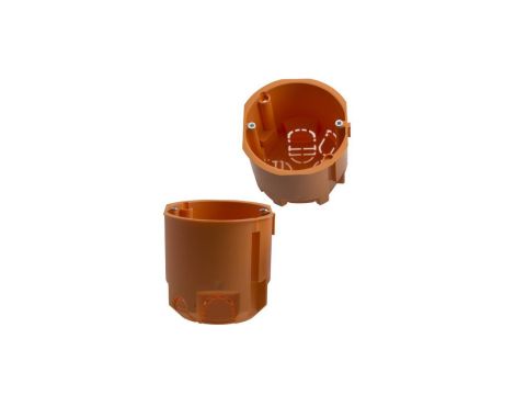 Puszka podtynkowa 60 głęboka z wkrętami, łączeniowa A.0006P/68 /80szt./