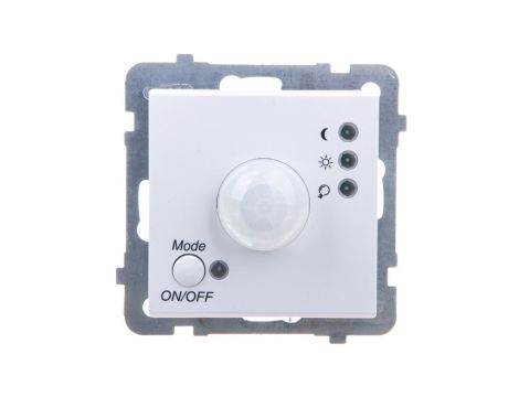 SONATA Elektroniczny czujnik ruchu biały mat ŁP-16R/m/75