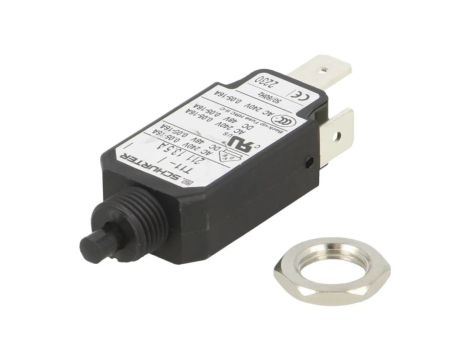 T11-211-13.5A Wyłącznik nadprądowy Iznam: 13,5A Uznam: 240VAC 48VDC SPST Bieguny: 1