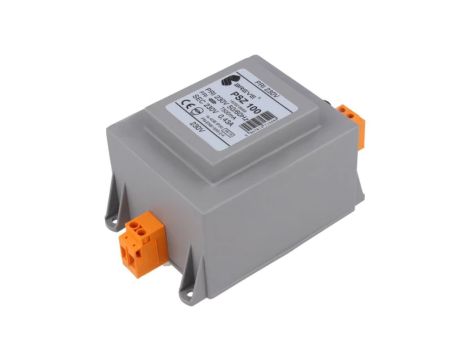 PSZ100/230/230V Transformator sieciowy 100VA 230VAC 230V na szynę DIN IP30