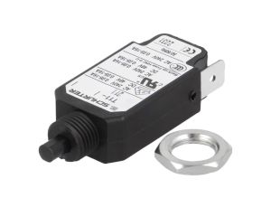 T11-211-0.6A Wyłącznik nadprądowy Iznam: 0,6A Uznam: 240VAC 48VDC SPST Bieguny: 1