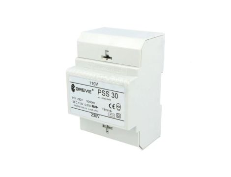 PSS30/230/110V Transformator sieciowy 30VA 230VAC 110V na szynę DIN IP30