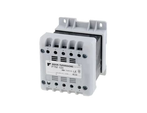 PTM100/400/230V Transformator sieciowy 100VA 400VAC 230V na szynę DIN IP21