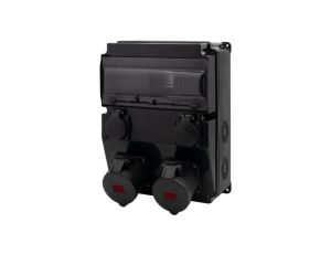 Rozdzielnica CAJA 12M SCENIC - gniazda proste 2x32A 5p, 2x230V /12 modułów/