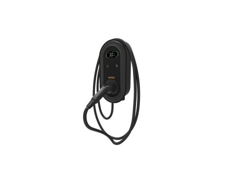 Stacja ładowania EV 22kW, sieciowa, wyświetlacz LCD 3.8, LAN, WiFi, RFID, przewód ​6.5m, ​złącze Typu 2, MEV22DREWN6T2