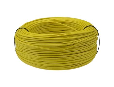 Przewód instalacyjny H07V-K / LgY 1,5 750V żółty linka giętka Elektrokabel 50m