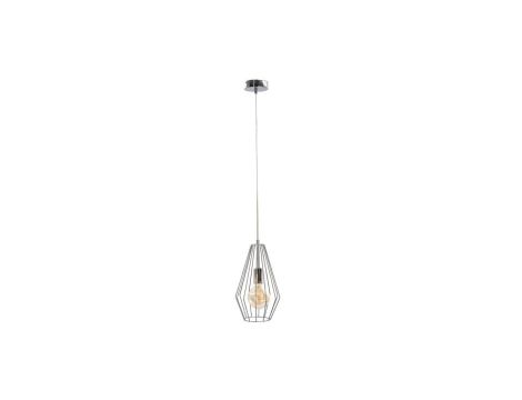Lampa wisząca loftowa 1xE27 LEX SILVER