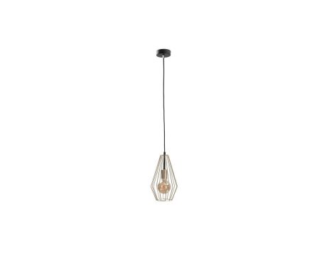 Lampa wisząca loftowa 1xE27 GEO GOLD