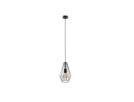 Lampa wisząca loftowa 1xE27 LEX BLACK