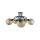 Lampa sufitowa nowoczesna 5xE27 VENUS WOOD