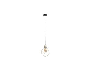 Lampa wisząca loftowa 1xE27 TAHO GOLD