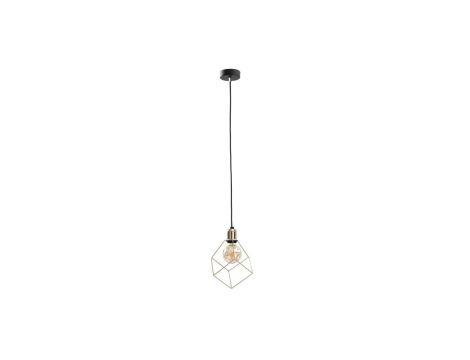 Lampa wisząca loftowa 1xE27 TAHO GOLD