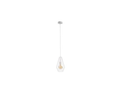 Lampa wisząca loftowa 1xE27 LEX WHITE