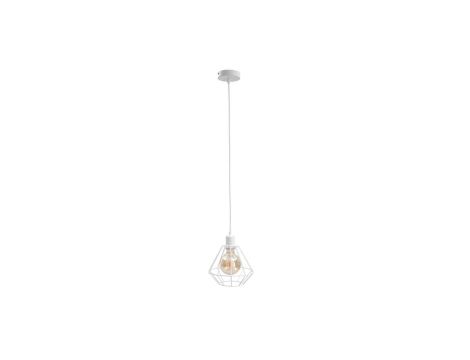 Lampa wisząca loftowa 1xE27 FOSKAL WHITE