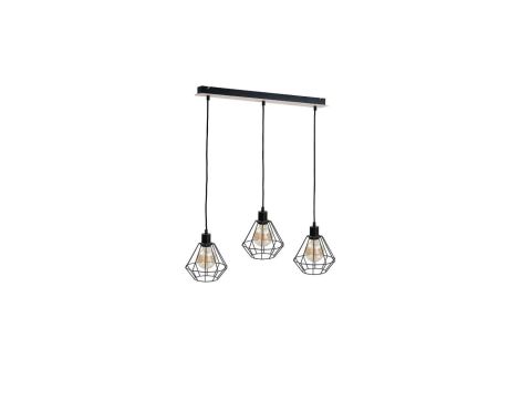 Lampa wisząca loftowa 3xE27 ATWOOD