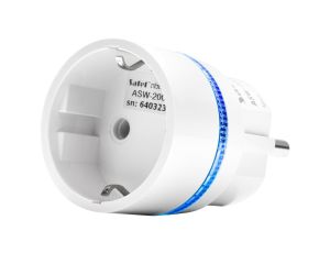 Inteligentna wtyczka (biała, sterowanie zasilaniem 230 V AC, gniazdo typu SCHUKO) SATEL BE WAVE