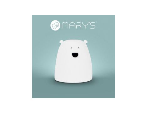 MARYS LAMPKA LED MIŚ MAŁY BIAŁY RGB+WW /NB