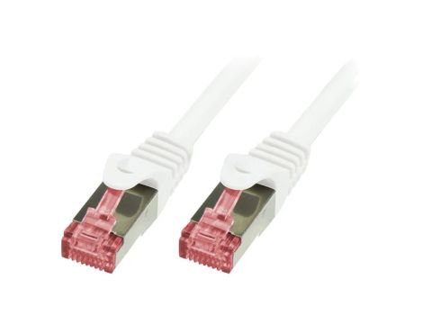 CQ2082S Patch cord S/FTP 6 linka Cu LSZH szary 7,5m 27AWG