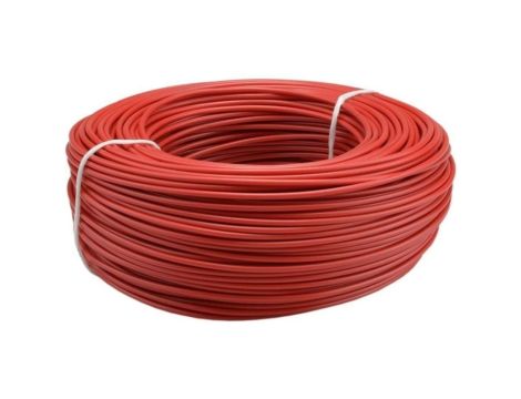 Przewód instalacyjny H07V-U / DY 0,5 750V czerwony drut Elektrokabel 100m