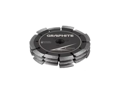 Tarcza diamentowa zespolona do bruzdownicy 59G371 150x22,2 mm GRAPHITE