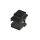 Adapter mocowania typu keystone pod adapter SC simplex / LC duplex, kolor czarny ALANTEC MKA-SC-C